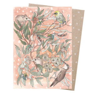 Earth Greetings Card - Pollinators